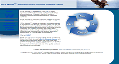 Desktop Screenshot of pdca-security.com